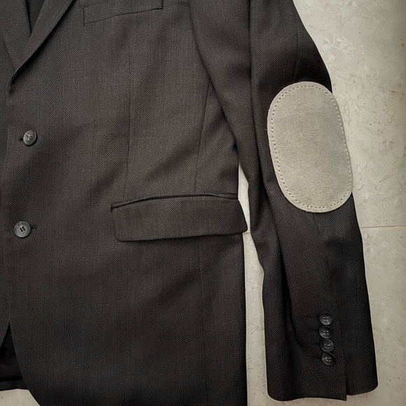 Strellson Wool Blazer with Elbow Patches - Picture 2 of 2